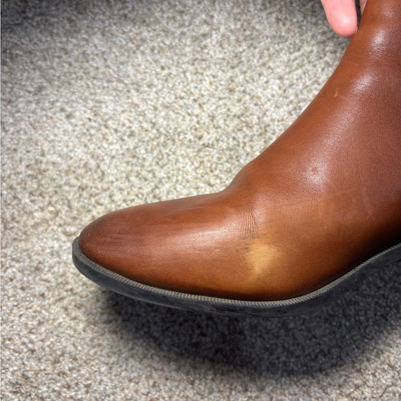 Steve Madden Women's Audience Cognac Brown Chelsea Boots Size 9 - Picture 4 of 11